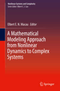 A Mathematical Modeling Approach from Nonlinear Dynamics to Complex Systems (Nonlinear Systems and Complexity)