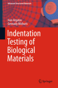 Indentation Testing of Biological Materials (Advanced Structured Materials)