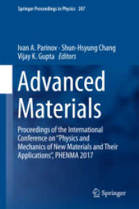 Advanced Materials : Proceedings of the International Conference on 'Physics and Mechanics of New Materials and Their Applications', PHENMA 2017 (Springer Proceedings in Physics)