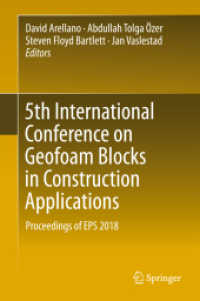 5th International Conference on Geofoam Blocks in Construction Applications : Proceedings of EPS 2018