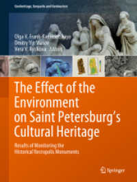 The Effect of the Environment on Saint Petersburg's Cultural Heritage : Results of Monitoring the Historical Necropolis Monuments (Geoheritage, Geoparks and Geotourism) （2019）