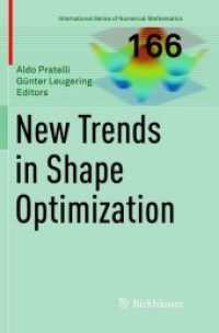 New Trends in Shape Optimization (International Series of Numerical Mathematics)