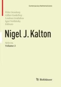 Nigel J. Kalton Selecta : Volume 2 (Contemporary Mathematicians)