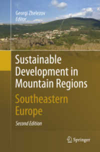 Sustainable Development in Mountain Regions : Southeastern Europe （2ND）