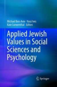 Applied Jewish Values in Social Sciences and Psychology