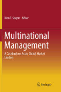 Multinational Management : A Casebook on Asia's Global Market Leaders