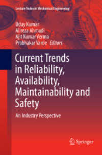 Current Trends in Reliability, Availability, Maintainability and Safety : An Industry Perspective (Lecture Notes in Mechanical Engineering)