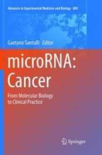 microRNA: Cancer : From Molecular Biology to Clinical Practice (Advances in Experimental Medicine and Biology)
