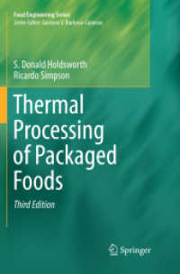 Thermal Processing of Packaged Foods (Food Engineering Series) （3RD）