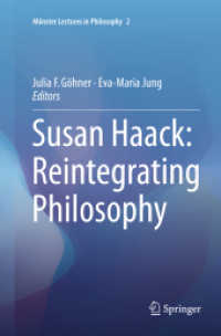 Susan Haack: Reintegrating Philosophy (Münster Lectures in Philosophy)