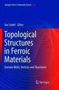 Topological Structures in Ferroic Materials : Domain Walls, Vortices and Skyrmions (Springer Series in Materials Science)