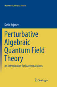 Perturbative Algebraic Quantum Field Theory : An Introduction for Mathematicians (Mathematical Physics Studies)