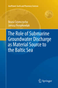 The Role of Submarine Groundwater Discharge as Material Source to the Baltic Sea (Geoplanet: Earth and Planetary Sciences)