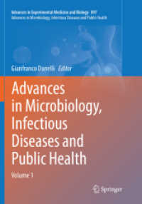 Advances in Microbiology, Infectious Diseases and Public Health : Volume 1 (Advances in Microbiology, Infectious Diseases and Public Health)