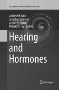 Hearing and Hormones (Springer Handbook of Auditory Research)