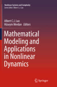Mathematical Modeling and Applications in Nonlinear Dynamics (Nonlinear Systems and Complexity)