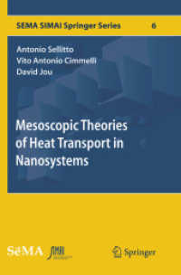 Mesoscopic Theories of Heat Transport in Nanosystems (Sema Simai Springer Series)