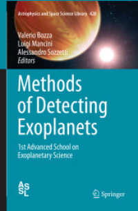 Methods of Detecting Exoplanets : 1st Advanced School on Exoplanetary Science (Astrophysics and Space Science Library)