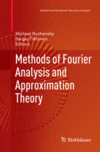 Methods of Fourier Analysis and Approximation Theory (Applied and Numerical Harmonic Analysis)
