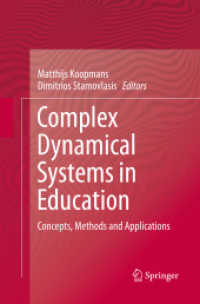 Complex Dynamical Systems in Education : Concepts, Methods and Applications