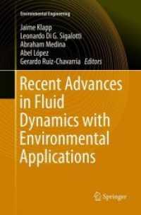 Recent Advances in Fluid Dynamics with Environmental Applications (Environmental Engineering)