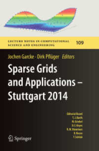 Sparse Grids and Applications - Stuttgart 2014 (Lecture Notes in Computational Science and Engineering)