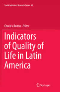 Indicators of Quality of Life in Latin America (Social Indicators Research Series)