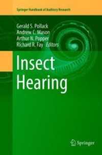 Insect Hearing (Springer Handbook of Auditory Research)
