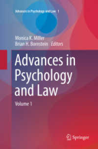 Advances in Psychology and Law : Volume 1 (Advances in Psychology and Law)