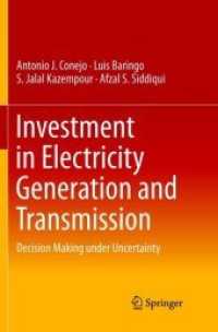 Investment in Electricity Generation and Transmission : Decision Making under Uncertainty