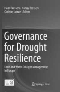 Governance for Drought Resilience : Land and Water Drought Management in Europe