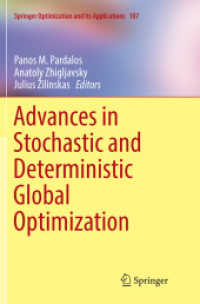 Advances in Stochastic and Deterministic Global Optimization (Springer Optimization and Its Applications)