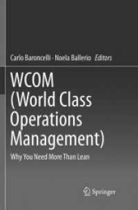 WCOM (World Class Operations Management) : Why You Need More than Lean