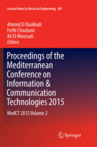 Proceedings of the Mediterranean Conference on Information & Communication Technologies 2015 : MedCT 2015 Volume 2 (Lecture Notes in Electrical Engineering)