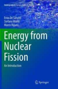 Energy from Nuclear Fission : An Introduction (Undergraduate Lecture Notes in Physics)