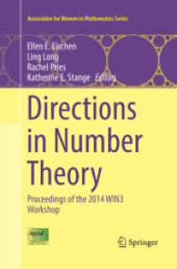 Directions in Number Theory : Proceedings of the 2014 WIN3 Workshop (Association for Women in Mathematics Series)