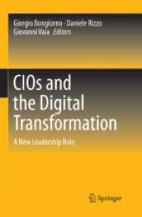 CIOs and the Digital Transformation : A New Leadership Role