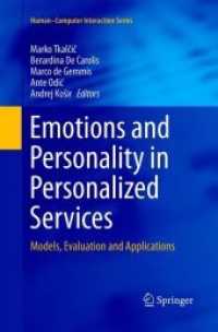 Emotions and Personality in Personalized Services : Models, Evaluation and Applications (Human-computer Interaction Series)