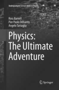 Physics: the Ultimate Adventure (Undergraduate Lecture Notes in Physics)