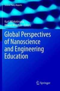 Global Perspectives of Nanoscience and Engineering Education (Science Policy Reports)