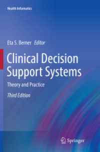 Clinical Decision Support Systems : Theory and Practice (Health Informatics) （3RD）