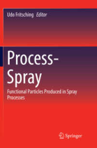 Process-Spray : Functional Particles Produced in Spray Processes