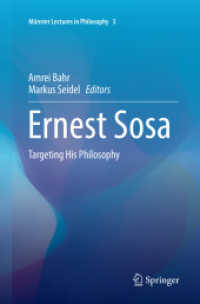 Ernest Sosa : Targeting His Philosophy (Münster Lectures in Philosophy)