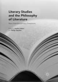Literary Studies and the Philosophy of Literature : New Interdisciplinary Directions