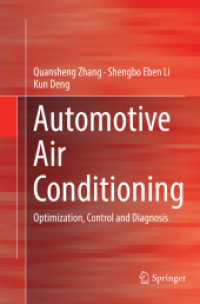 Automotive Air Conditioning : Optimization, Control and Diagnosis