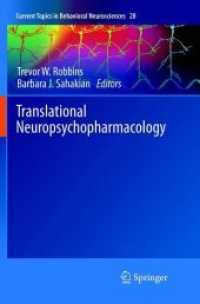 Translational Neuropsychopharmacology (Current Topics in Behavioral Neurosciences)