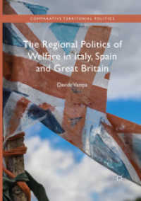 The Regional Politics of Welfare in Italy, Spain and Great Britain (Comparative Territorial Politics)