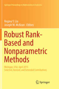 Robust Rank-Based and Nonparametric Methods : Michigan, USA, April 2015: Selected, Revised, and Extended Contributions (Springer Proceedings in Mathematics & Statistics)