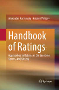 Handbook of Ratings : Approaches to Ratings in the Economy, Sports, and Society