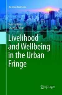 Livelihood and Wellbeing in the Urban Fringe (The Urban Book Series)